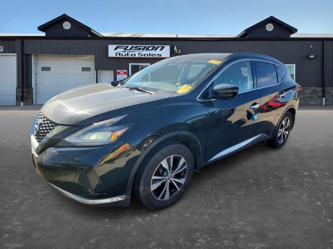 <p>UNIT IN TRANSIT.</p><p>Looking for a stylish and capable SUV? Check out this sleek, used 2020 Nissan Murano AWD SV, available now at Fusion Auto Sales! This black beauty boasts a black interior, creating a sophisticated and comfortable cabin. With just 100,758km on the odometer, this well-maintained Murano is ready for your next adventure. Its versatile wagon body style and all-wheel drive system make it perfect for navigating Canadian roads, no matter the weather. The powerful 3.5L V6 engine paired with a smooth CVT transmission ensures a responsive and enjoyable driving experience.</p><p>This Murano is loaded with features designed to enhance your driving experience. Heres a glimpse of what awaits:</p><ul><li><strong>Premium Comfort:</strong> Sink into the supportive seats and enjoy a refined interior designed for long drives.</li><li><strong>Confident Performance:</strong> The all-wheel drive system provides enhanced traction and control in various road conditions.</li><li><strong>Seamless Acceleration:</strong> The responsive 3.5L V6 engine delivers ample power for effortless merging and passing.</li><li><strong>Effortless Driving:</strong> The CVT transmission provides smooth and efficient gear changes, enhancing the overall driving experience.</li><li><strong>Stylish Design:</strong> Turn heads with the Muranos modern and eye-catching exterior.</li></ul><p><strong><em>Powered by AutoIntelligence™</em></strong> Vehicle information has been generated using artificial intelligence and is provided for informational purposes only. While efforts are made to ensure accuracy, please confirm all details directly with the dealer.</p><p>The Fusion Philosophy<br /><br />At Fusion Auto Sales, we put more effort into buying our vehicles than we do trying to sell them. By constantly monitoring what other car lots are doing, we strive to be the lowest priced dealer in our market. We won’t purchase a vehicle to “fill a hole”. We know that the vehicles on our lot are great value for the money and smart shoppers realize that also. Adhering to this philosophy makes it easy for our customers. If they find a vehicle on our lot that fulfills their needs and wants, they know that they’re getting great value. <br /><br />If we don’t have what you’re looking for, we can find it! Over 150 customers have saved thousands of dollars buy joining our” locate club”. People that know what they want and what they want to pay (within reason of course), get the vehicle of their dreams and enjoy huge savings. Contact us for details.<br /><br /><br /><br />Fusion Auto Sales is in Tilbury, Ont. located between Windsor and London right off the 401. We are among 7 dealerships within a &frac12; kilometer distance which is great for out of town shoppers. We began satisfying customers in 2009 and have been doing so ever since. In 2012 Fusion was recognized as 1 of the 50 fastest growing companies in Canada. And then, in 2018, we were named one of the top 5 independent automobile dealerships in the country. <br /><br />We specialize in late model vehicles at below than average pricing, everything is fully certified and every unit is Car Proof verified and is fully disclosed with every unit. We offer every type of financing from perfect credit at great rates to credit challenges with competitive rates. We also specialize in locating vehicles for customers, we cant have everything on the lot so if you do not see it and are having a hard time finding what you are looking for, let us know and we can find it for you. Fusion Auto Sales spans its customer base from Windsor all the way to Timmins, On and every where in between. Our philosophy is You are going to like the way we deal and everyone does, straight honest answers with no monkey business and no back and forth between sales and managers.</p>