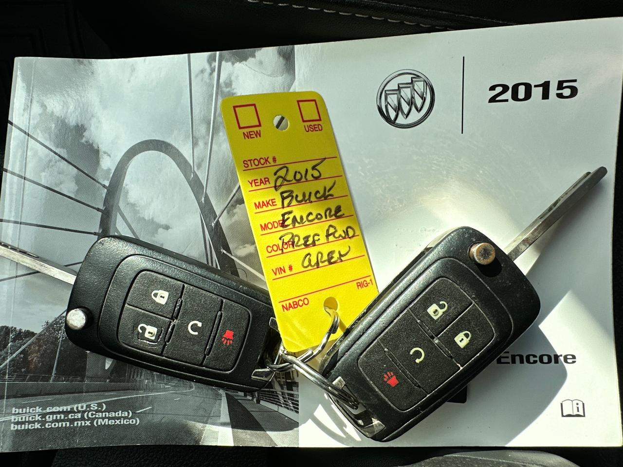 2015 Buick Encore HTD Leather Sunroof NAV Bluetooth BackupCam FM/XM Photo