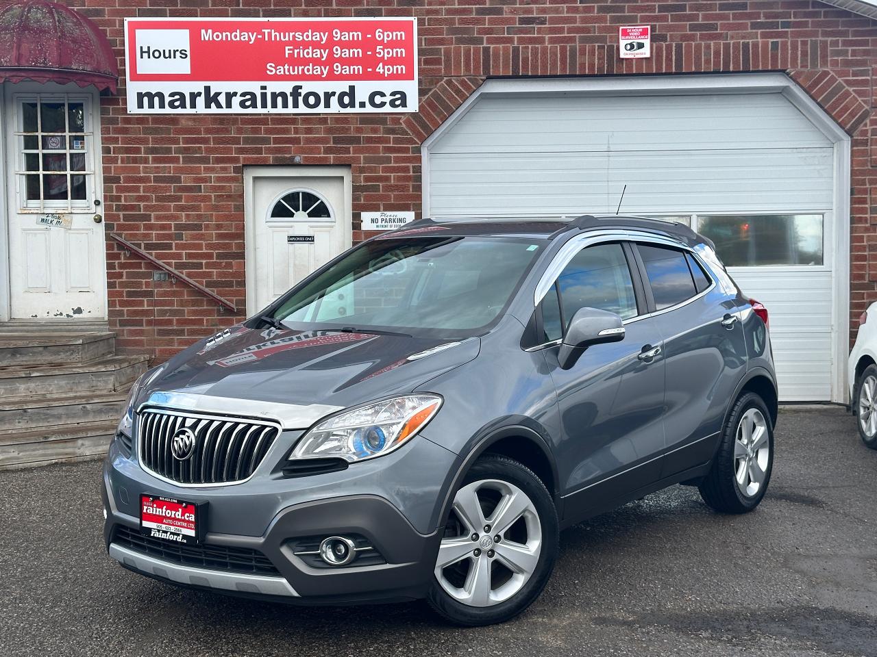 2015 Buick Encore HTD Leather Sunroof NAV Bluetooth BackupCam FM/XM