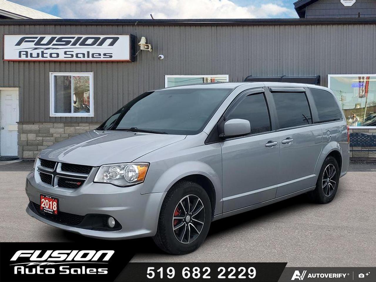 2018 Dodge Grand Caravan GT-LEATHER-REAR CAMERA-PWR SLIDING DOORS & LIFTGAT - Photo #1