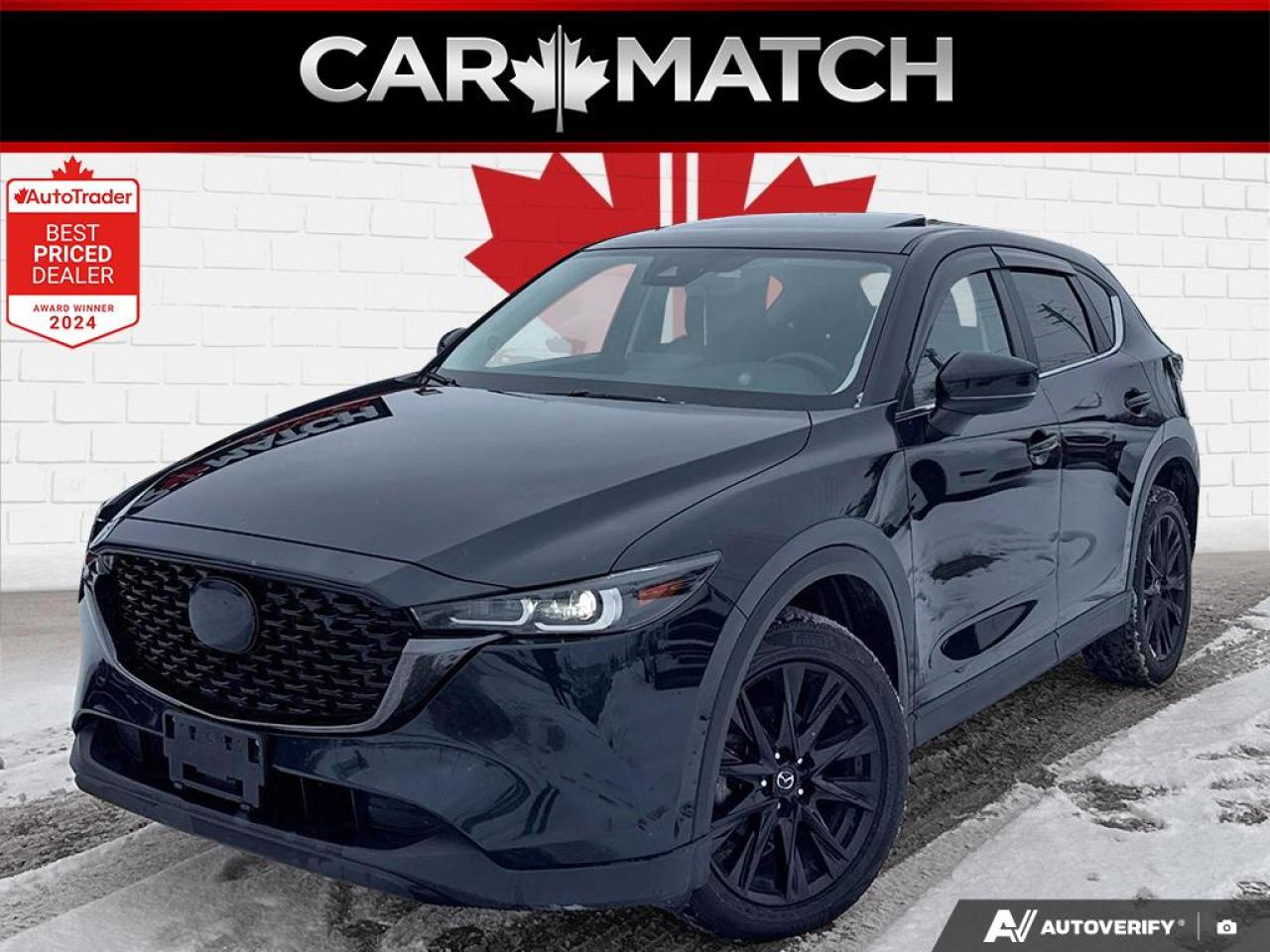 2023 Mazda CX-5 KURO / NO ACCIDENTS/ LEATHER/ ROOF/ HTD SEATS/ AWD Photo0