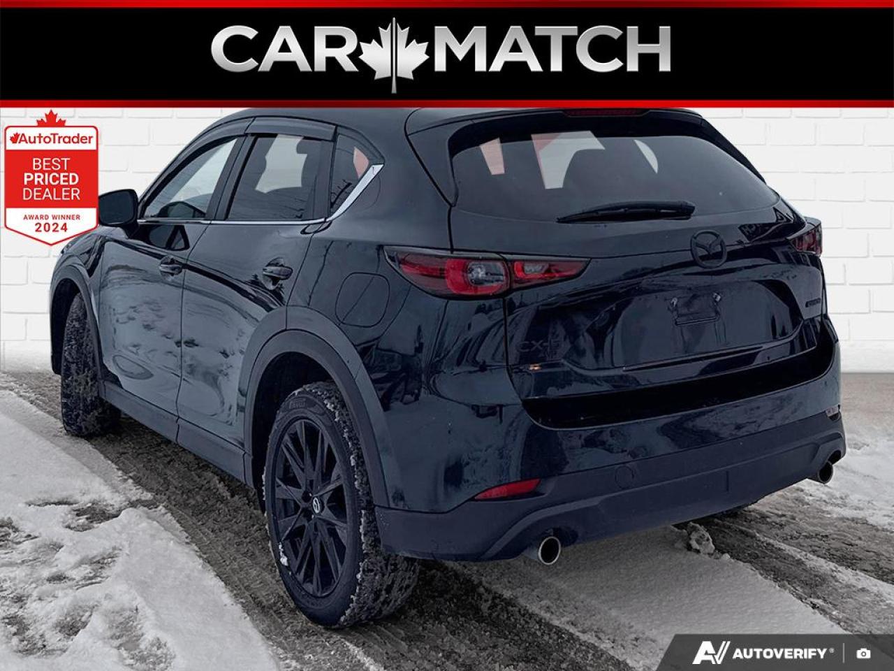 2023 Mazda CX-5 KURO / NO ACCIDENTS/ LEATHER/ ROOF/ HTD SEATS/ AWD Photo
