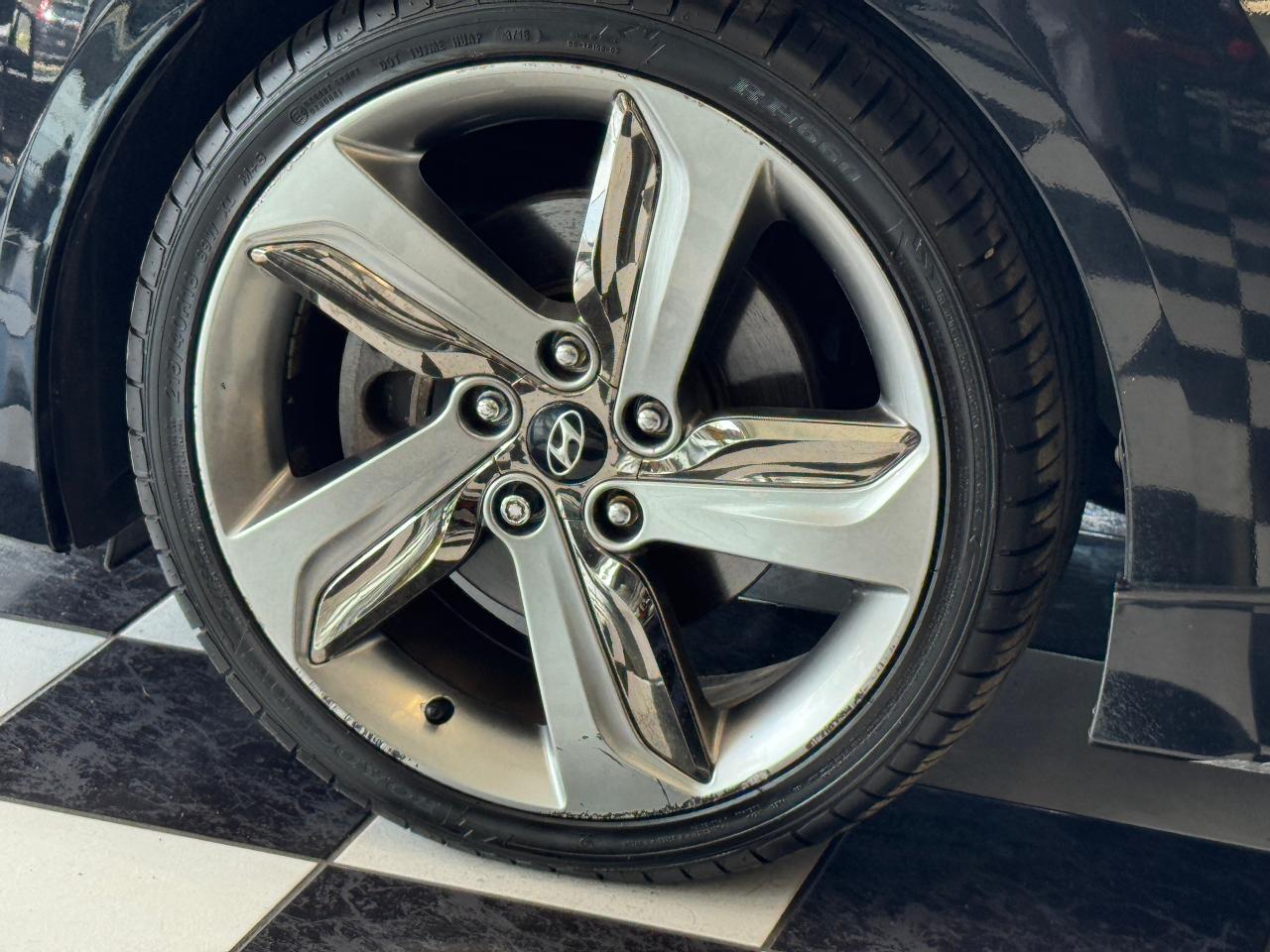 2013 Hyundai Veloster Turbo+Leather+Roof+Camera+Fog Lights+A/C Photo