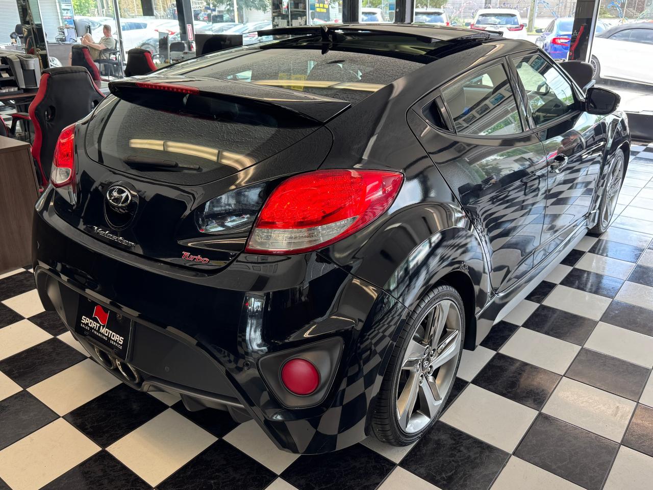 2013 Hyundai Veloster Turbo+Leather+Roof+Camera+Fog Lights+A/C Photo