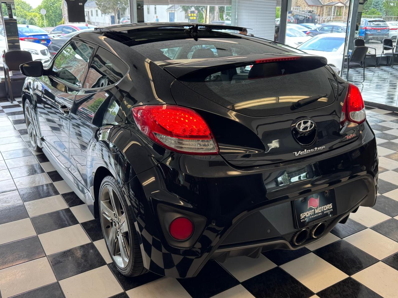 2013 Hyundai Veloster Turbo+Leather+Roof+Camera+Fog Lights+A/C Photo