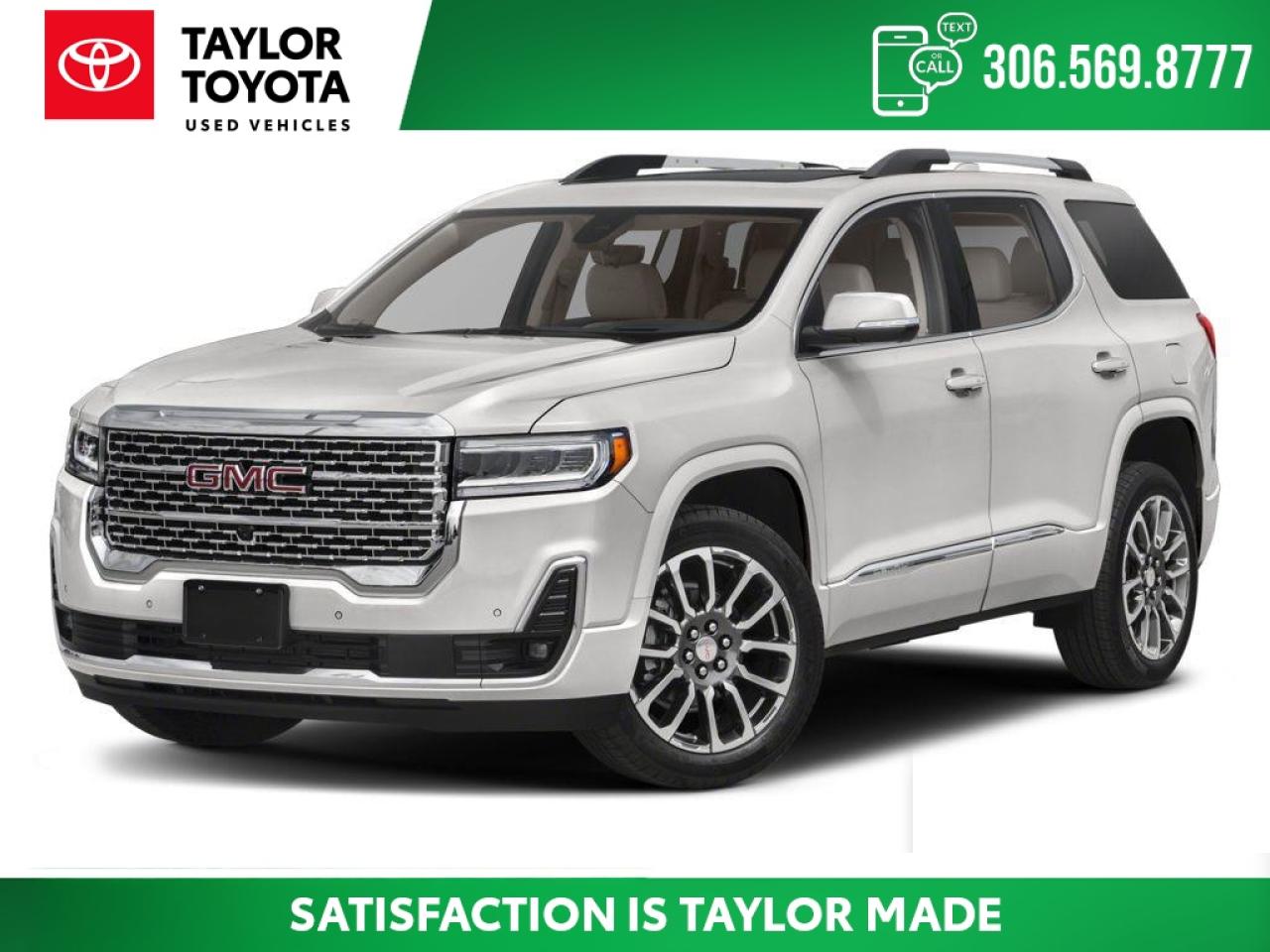Used 2021 GMC Acadia Denali for sale in Regina, SK