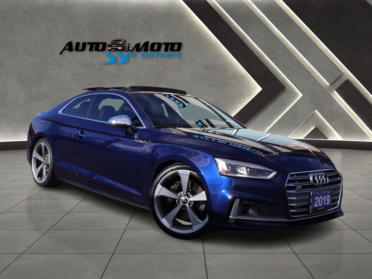2019 Audi S5 PRESTIGE COUPE QUATTRO 360 CAMERA NAV BLUETOOTH LEATHER HEATED SEATS SUNROOF CRUISE ALLOYS - Photo #8