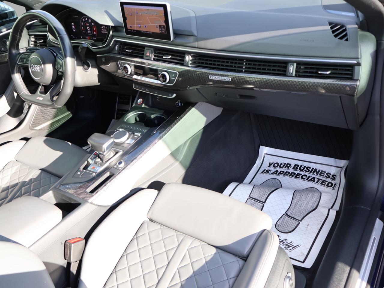 2019 Audi S5 PRESTIGE COUPE QUATTRO 360 CAMERA NAV BLUETOOTH LEATHER HEATED SEATS SUNROOF CRUISE ALLOYS - Photo #12