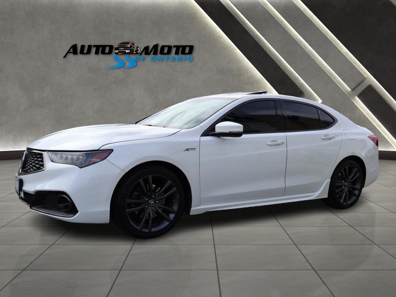 2018 Acura TLX TECH A-Spec AWD CERTIFIED *ACURA MAINTAIN* CAMERA NAV BLUETOOTH LEATHER HEATED SEATS SUNROOF CRUISE ALLOYS - Photo #3