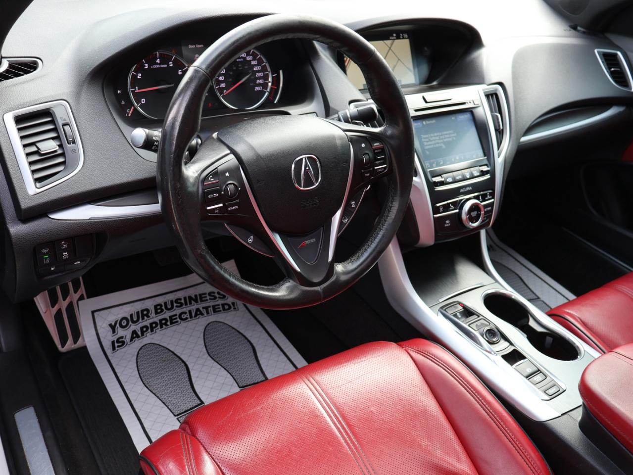 2018 Acura TLX TECH A-Spec AWD CERTIFIED *ACURA MAINTAIN* CAMERA NAV BLUETOOTH LEATHER HEATED SEATS SUNROOF CRUISE ALLOYS - Photo #7