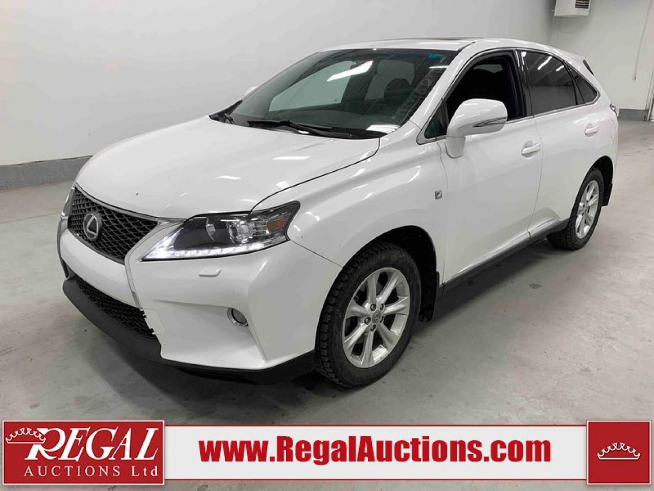 Used 2013 Lexus RX 350 FI SPORT for sale in Calgary, AB