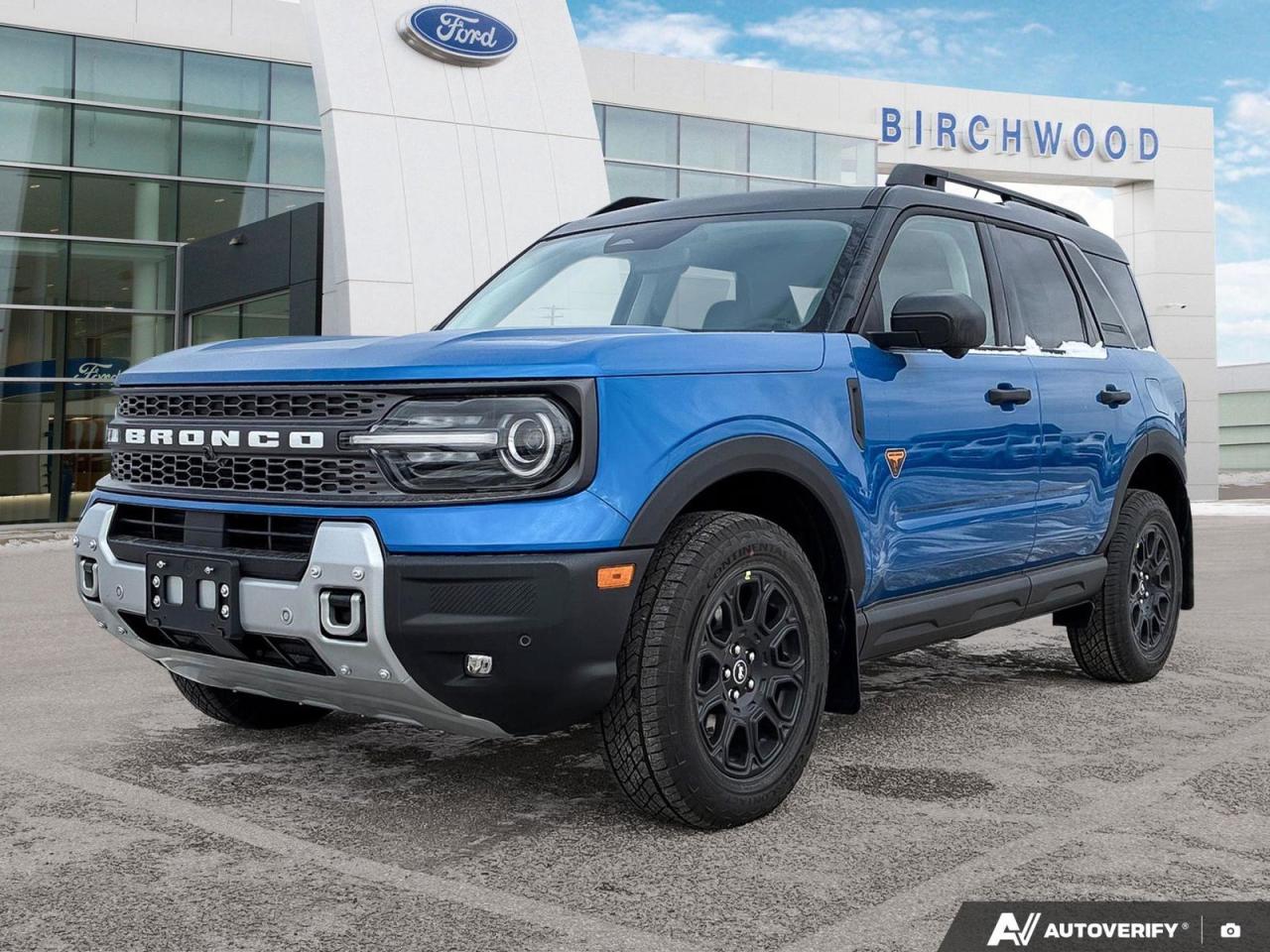 New 2025 Ford Bronco Sport Badlands 400A | 0% Financing Available | Tech PKG | Power Moonroof for sale in Winnipeg, MB