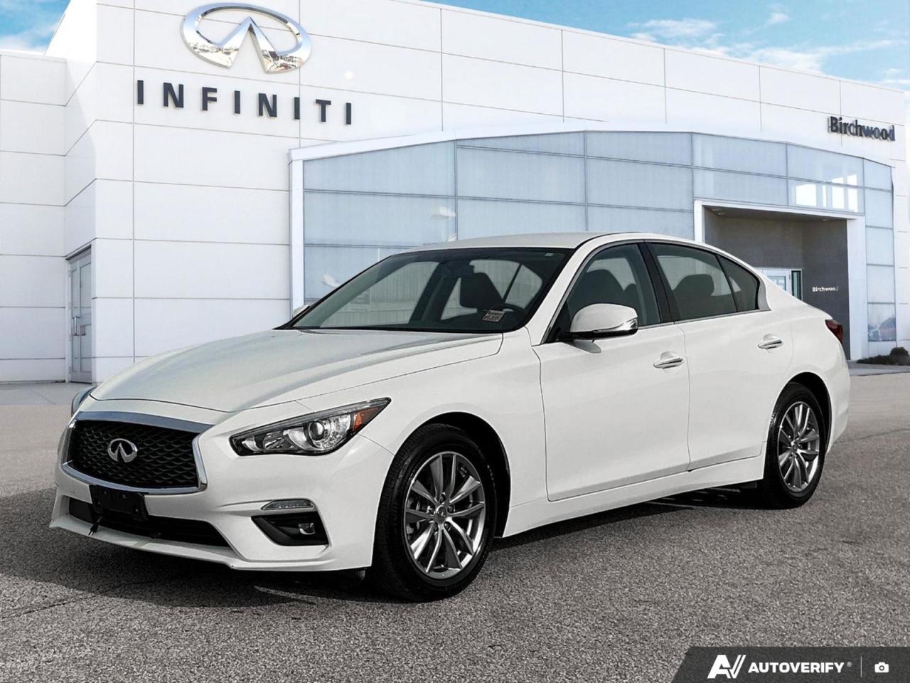 Used 2023 Infiniti Q50 PURE Accident Free | One Owner | Low KM's for sale in Winnipeg, MB