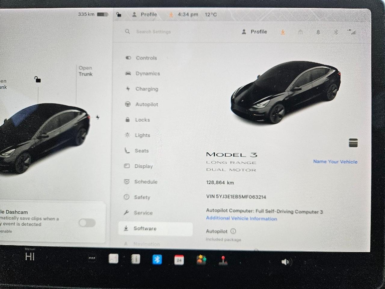 2021 Tesla Model 3 LONG RANGE AWD DUAL MOTOR AUTOPILOT Photo