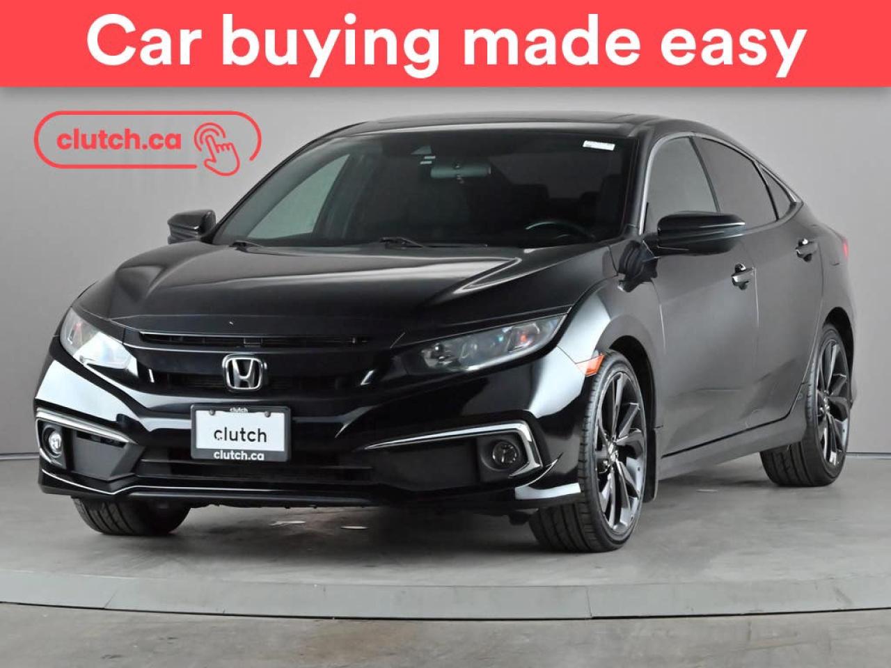 Used 2020 Honda Civic Sport w/ Apple CarPlay, Heated Front Seats, Rearview Cam for sale in Toronto, ON