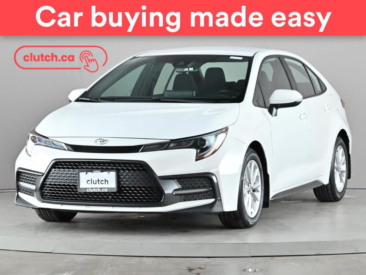 Used 2020 Toyota Corolla SE w/ Apple CarPlay, Heated Front Seats, Rearview Cam for sale in Toronto, ON
