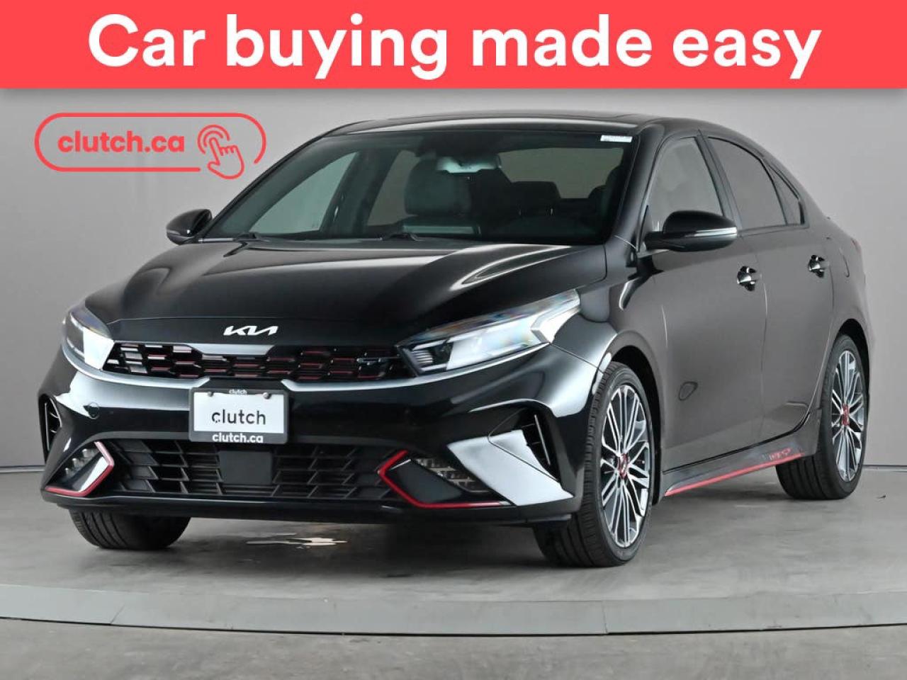 Used 2023 Kia Forte GT Limited w/ Apple CarPlay, Heated Front Seats, Rearview Cam for sale in Toronto, ON