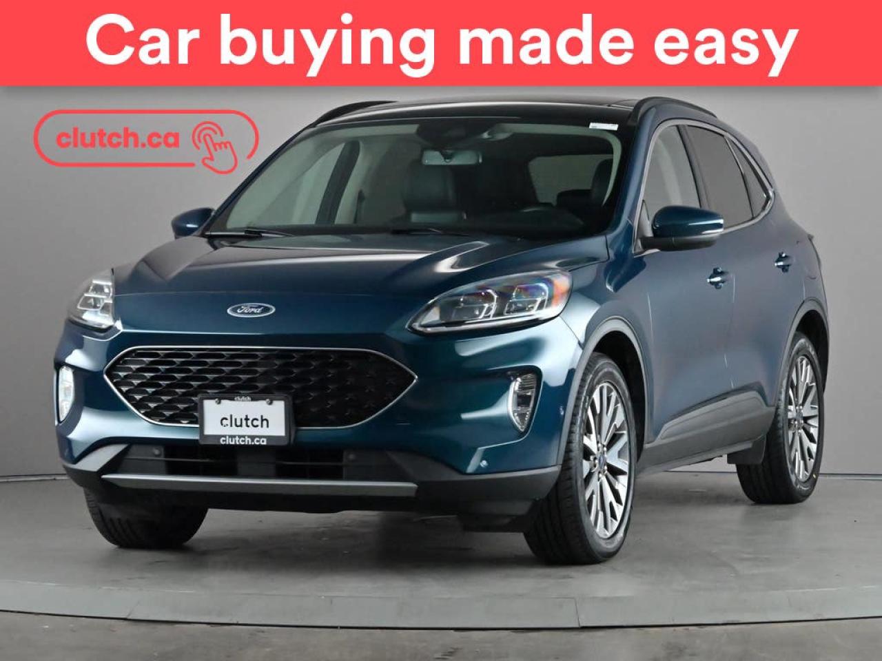 Used 2020 Ford Escape Hybrid Titanium AWD w/ Apple CarPlay, Heated Front Seats, Rearview Cam for sale in Toronto, ON
