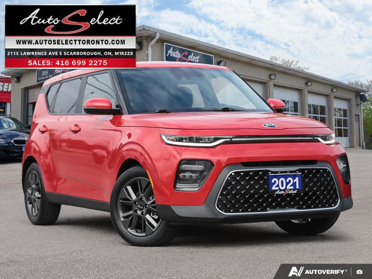 2021 Kia Soul EX+ Sunroof - Apple Carplay - Backup Cam - Cln Carfax Photo0