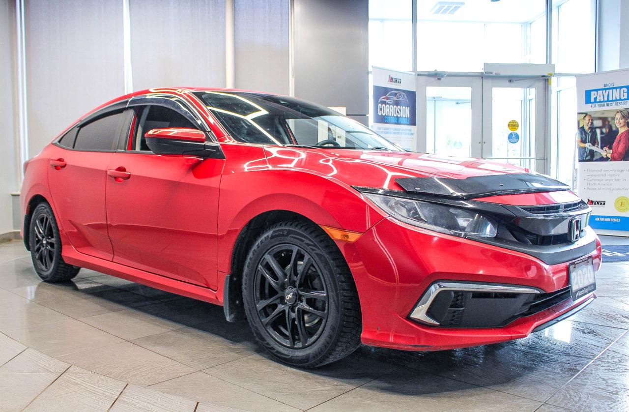 2020 Honda Civic LX UPGRADED RIMS - CLOTH UPHOLSTERY - HEATED FRONT SEATS - CAR STARTER Photo
