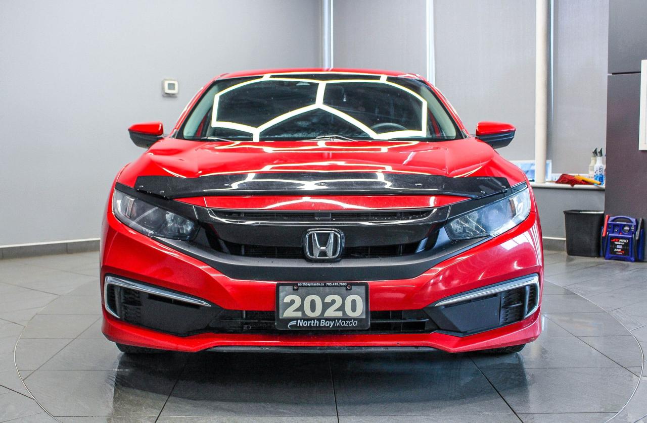 2020 Honda Civic LX UPGRADED RIMS - CLOTH UPHOLSTERY - HEATED FRONT SEATS - CAR STARTER Photo
