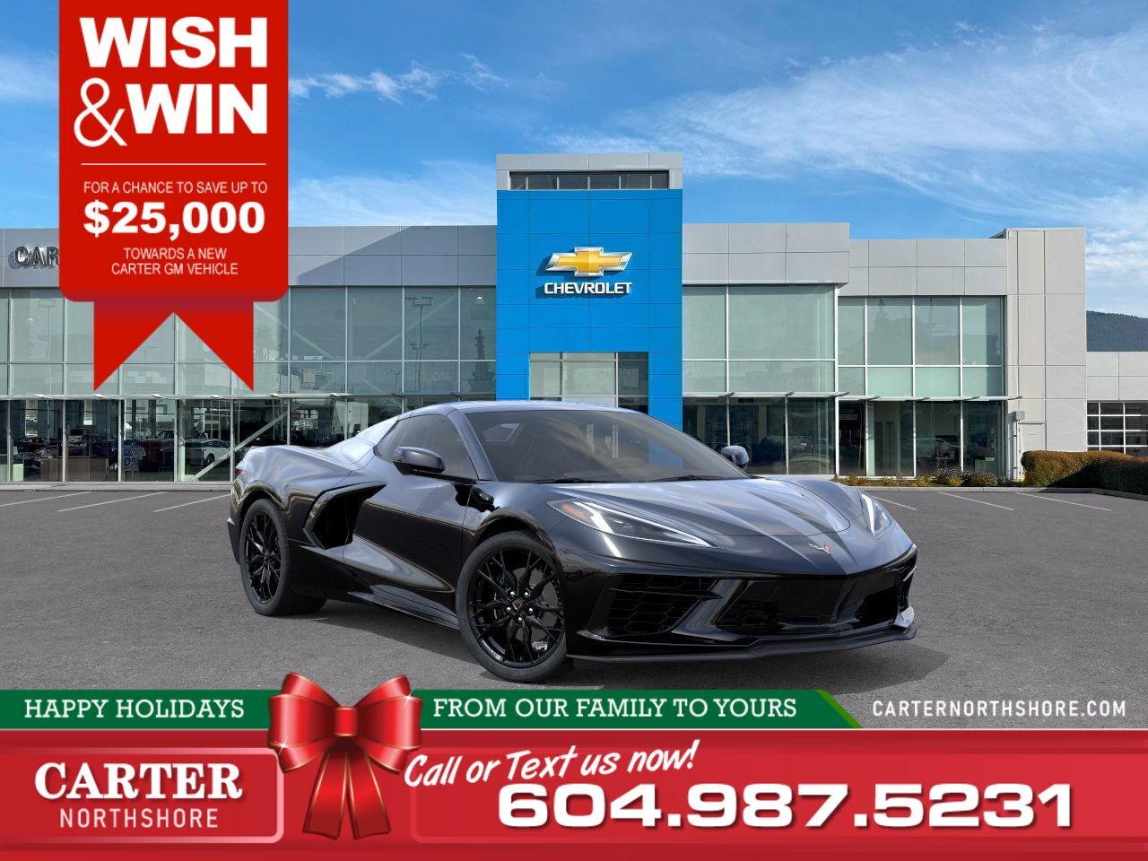 New 2026 Chevrolet Corvette 1LT | Alum Wheels/Limited Slip Diff/HD Cam for sale in North Vancouver, BC