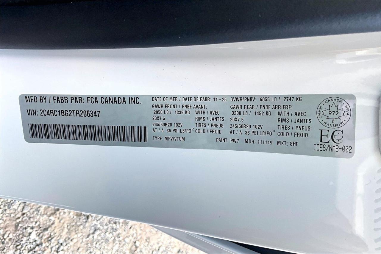 2026 Chrysler Pacifica SELECT | 100TH ANNIVERSARY | Theater Pkg | Sunroof Photo