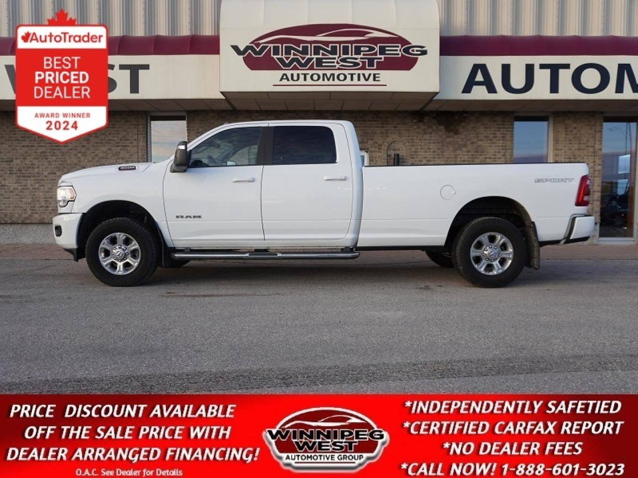 Used 2023 RAM 3500 BIG HORN SPORT FULLY LOADED HTD SEATS/WHEEL & MORE for sale in Headingley, MB