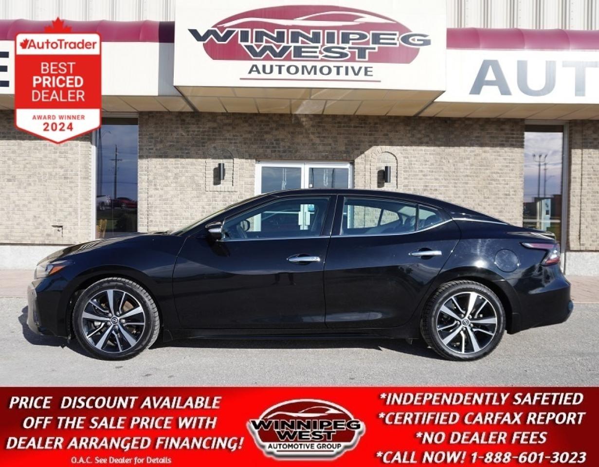 Used 2023 Nissan Maxima SL LOADED LEATHER ROOF, CLEAN HARD-TO-FIND CAR!! for sale in Headingley, MB