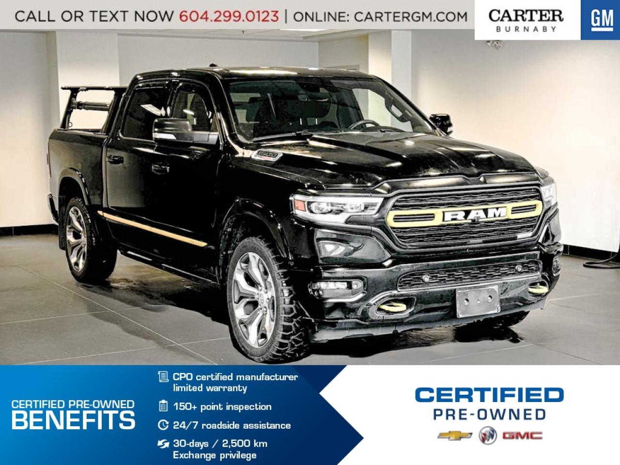 Used 2021 RAM 1500 LIMITED 4WD | 3.0L ENG/LTHR ACCENTS/12