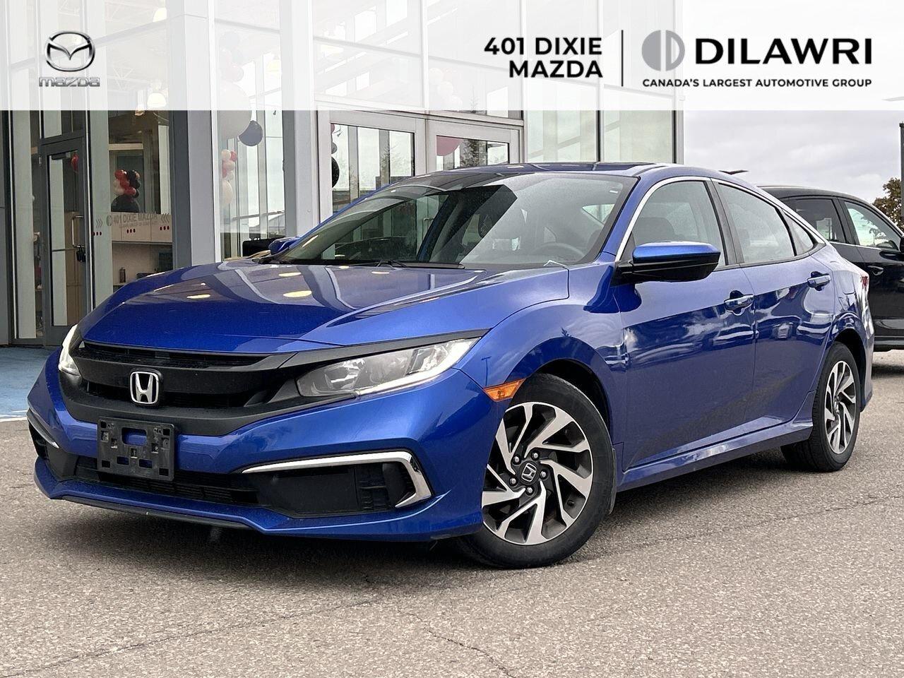 Used 2019 Honda Civic Sedan EX CVT 4 BRAND NEW TIRES|FULL HONDA SERVICE for sale in Mississauga, ON