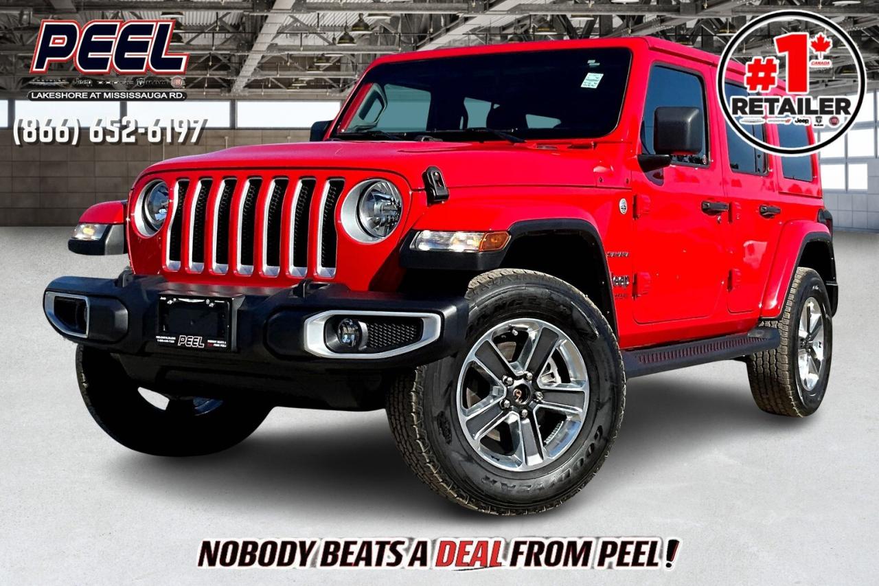 Used 2021 Jeep Wrangler Sahara | Heated Cloth Seats | Alpine | NAV | 4X4 for sale in Mississauga, ON