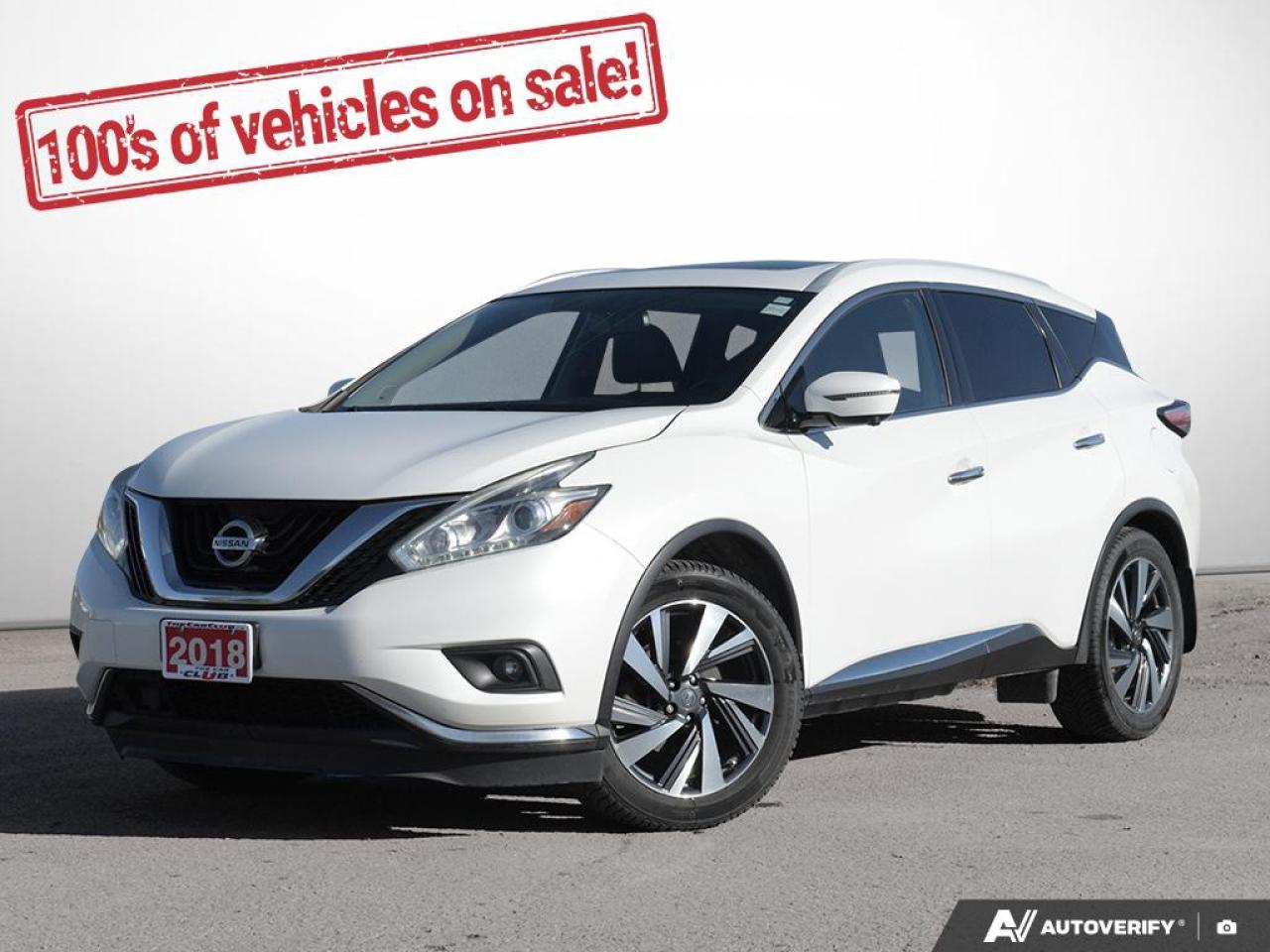 Used 2018 Nissan Murano Platinum for sale in Ottawa, ON
