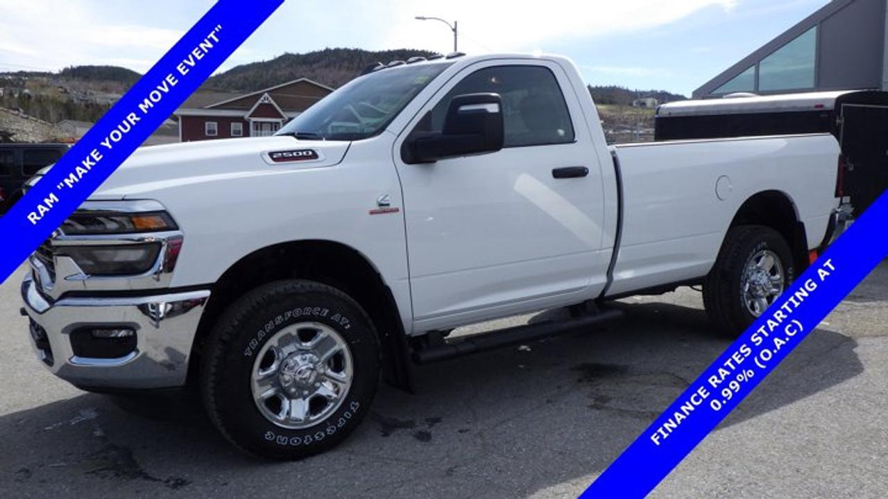 Tradesman 4x4 Reg Cab 8 Box, 8-Speed Automatic w/OD, Intercooled Turbo Diesel I-6 6.7 L/408