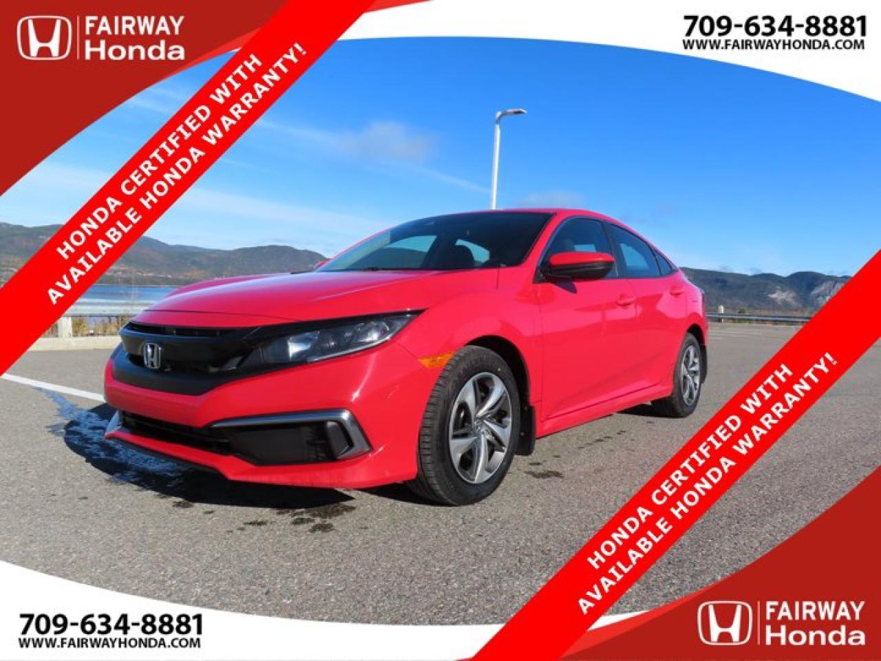 Used 2021 Honda Civic SEDAN LX for sale in Corner Brook, NL