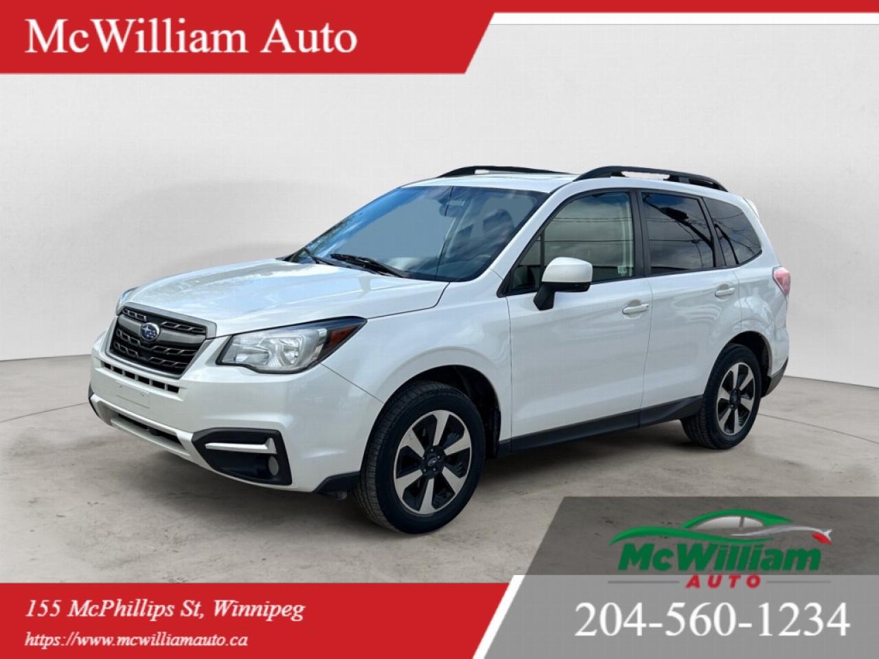Used 2018 Subaru Forester 2.5i Limited| HTD Seats | Pan Roof | Back Up Cam | for sale in Winnipeg, MB
