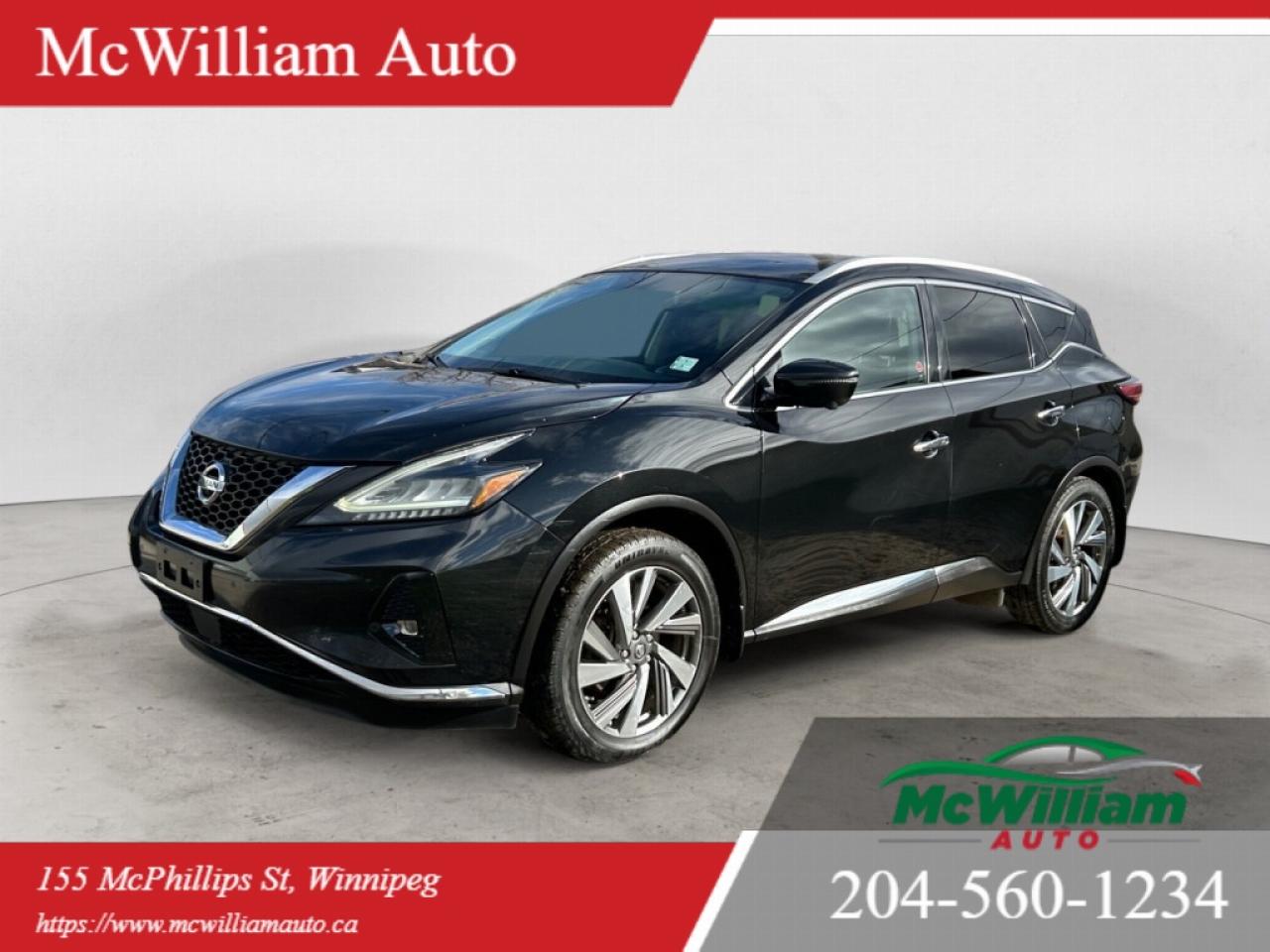 Used 2019 Nissan Murano SL AWD| HTD STS & WHEEL | PAN ROOF | POWER LIFT GATE | for sale in Winnipeg, MB