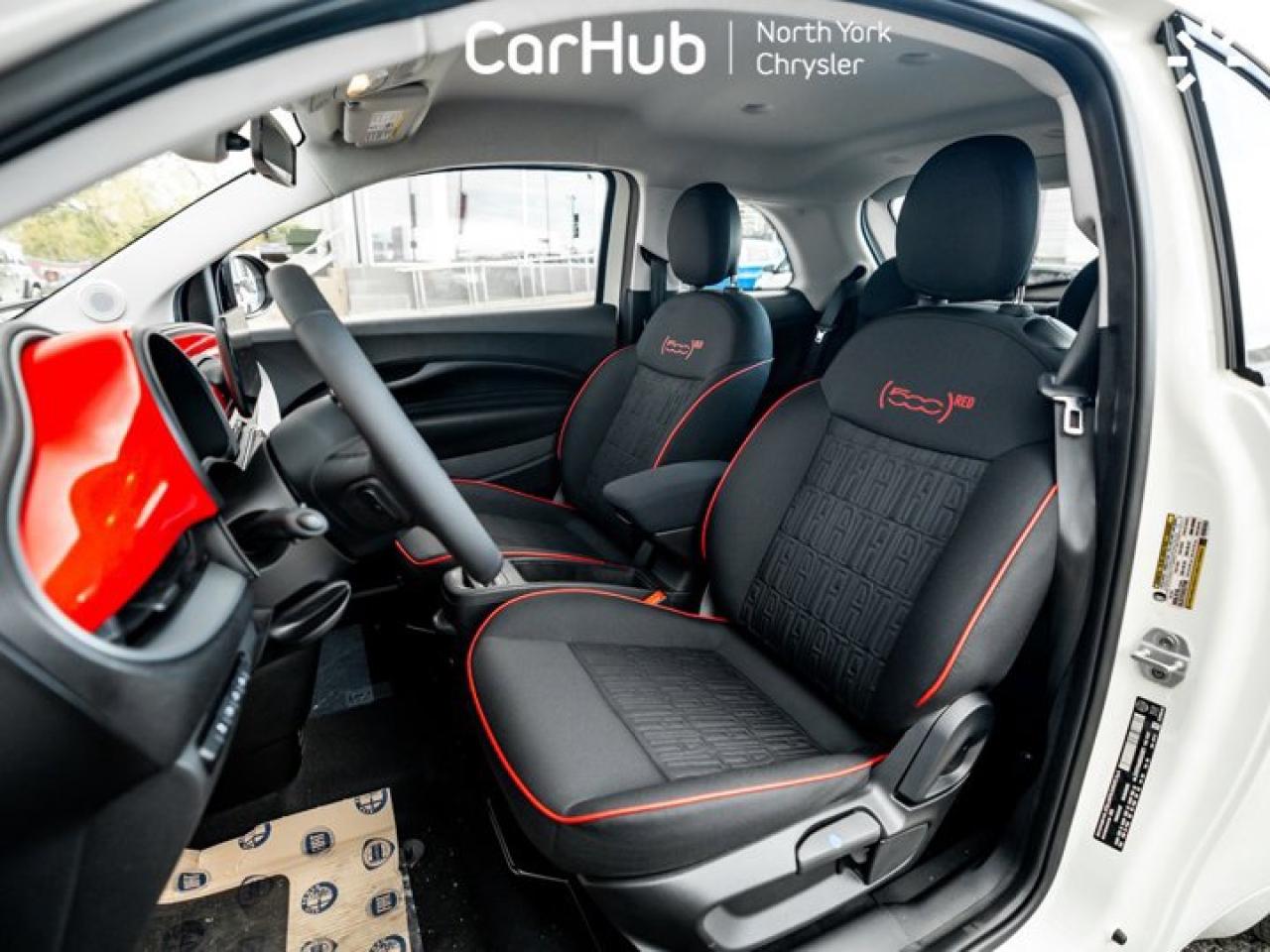 2025 Fiat 500 E (RED) Edition FWD Lane Control Heated Seats Navi Bluetooth Photo