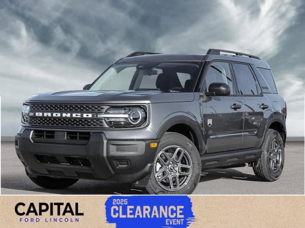 New 2025 Ford Bronco Sport Big Bend for sale in Winnipeg, MB