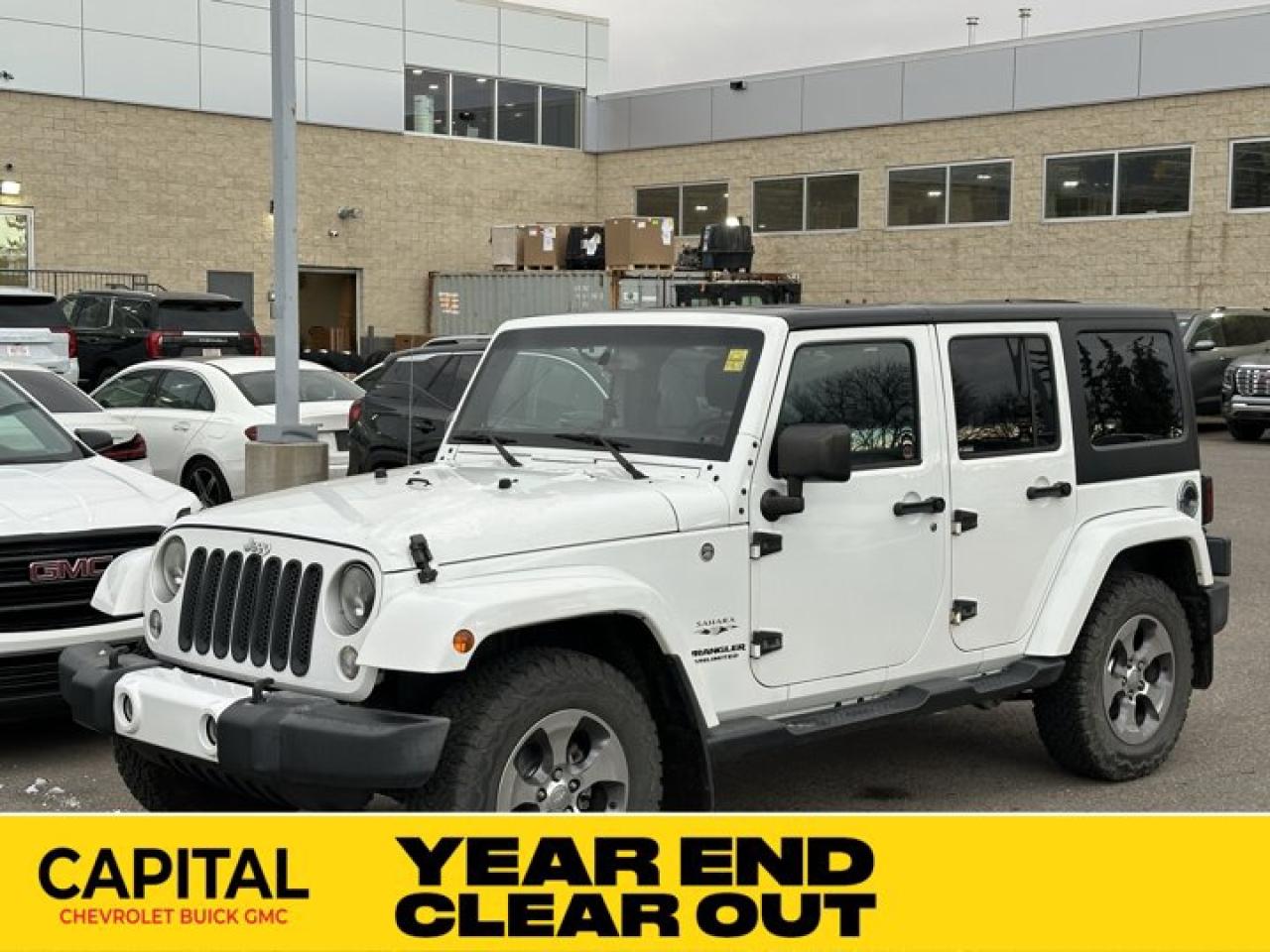 Used 2016 Jeep Wrangler Unlimited Sahara for sale in Calgary, AB