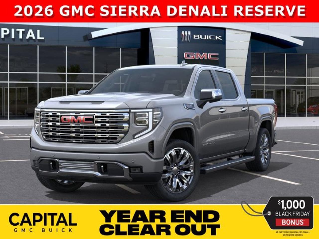 New 2026 GMC Sierra 1500 Crew Cab Denali for sale in Edmonton, AB