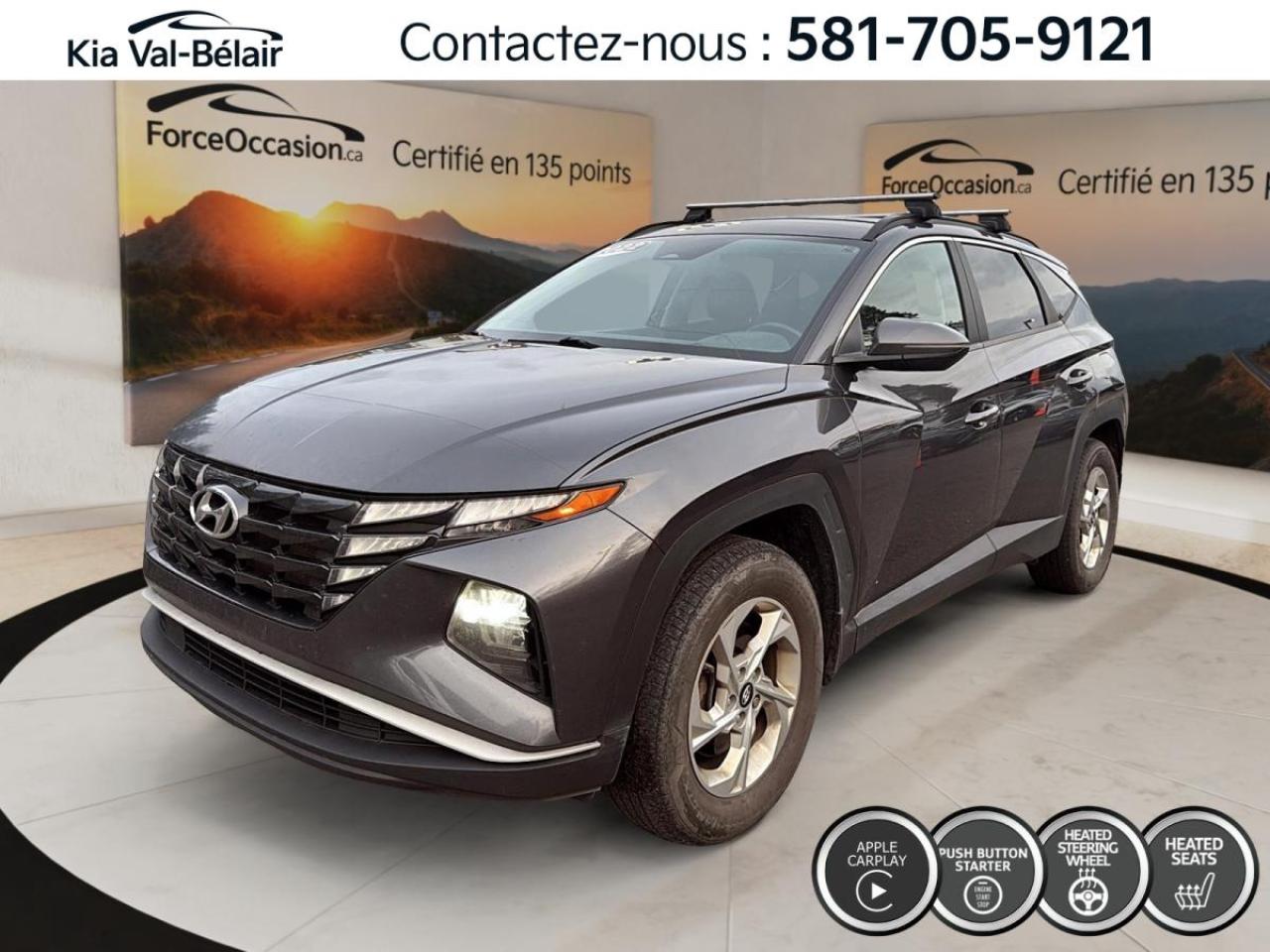 Used 2022 Hyundai Tucson PREFERRED A/C * AWD * CARPLAY * CRUISE * CAMÉRA * for sale in Québec, QC