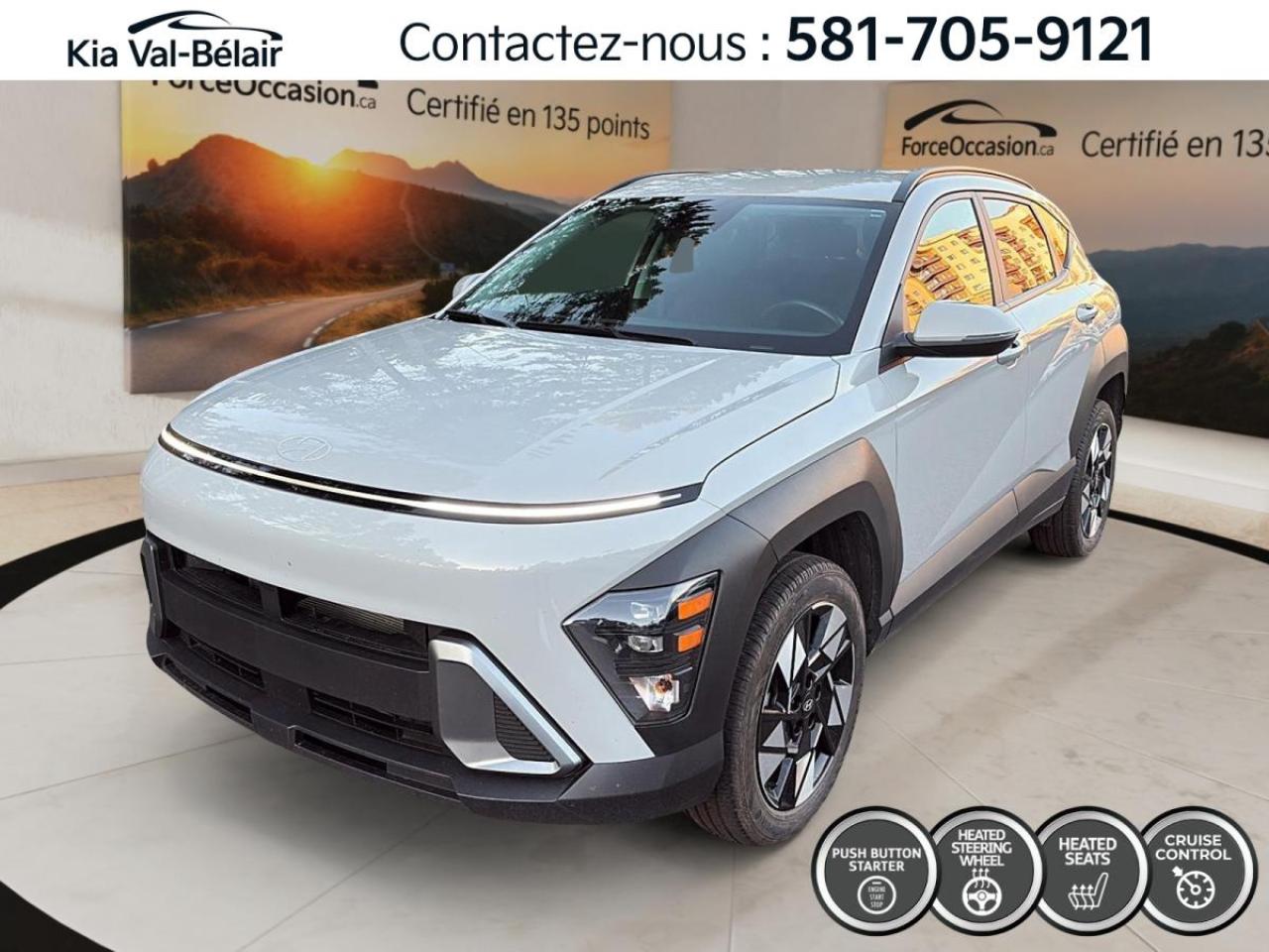 Used 2024 Hyundai KONA PREFERRED *AWD *CRUISE *CAMERA *CARPLAY *SIEGES/VOLANT CHAUFF for sale in Québec, QC