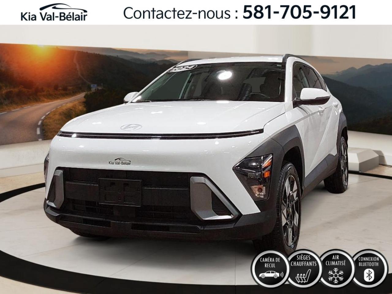 Used 2024 Hyundai KONA PREFERRED *AWD *CRUISE *CAMERA *CARPLAY *SIEGES/VOLANT CHAUFF for sale in Québec, QC