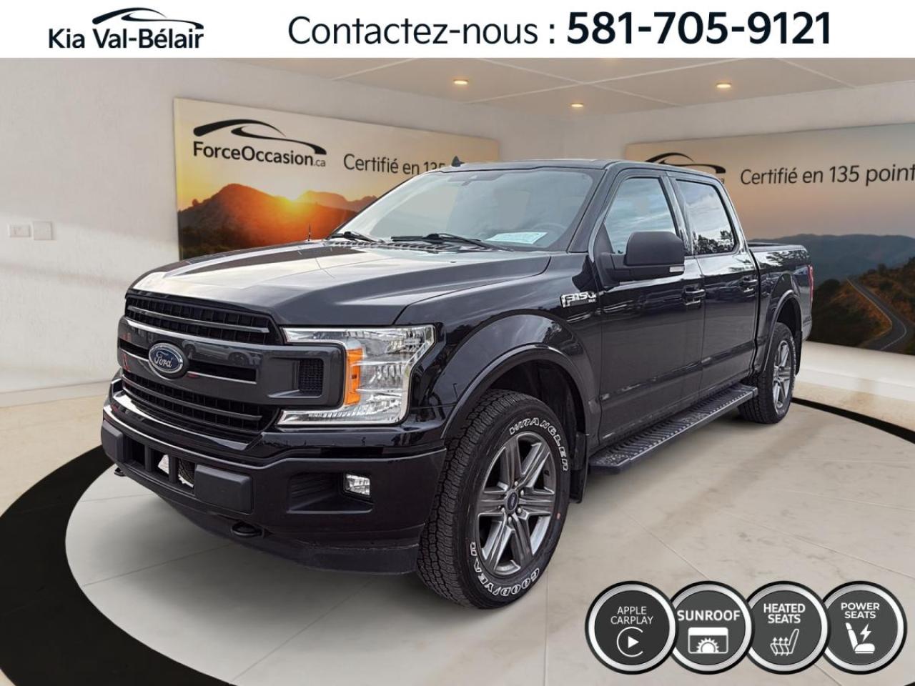 Used 2020 Ford F-150 XLT *302A *4X4 *CAMERA *CRUISE *CARPLAY *A/C for sale in Québec, QC