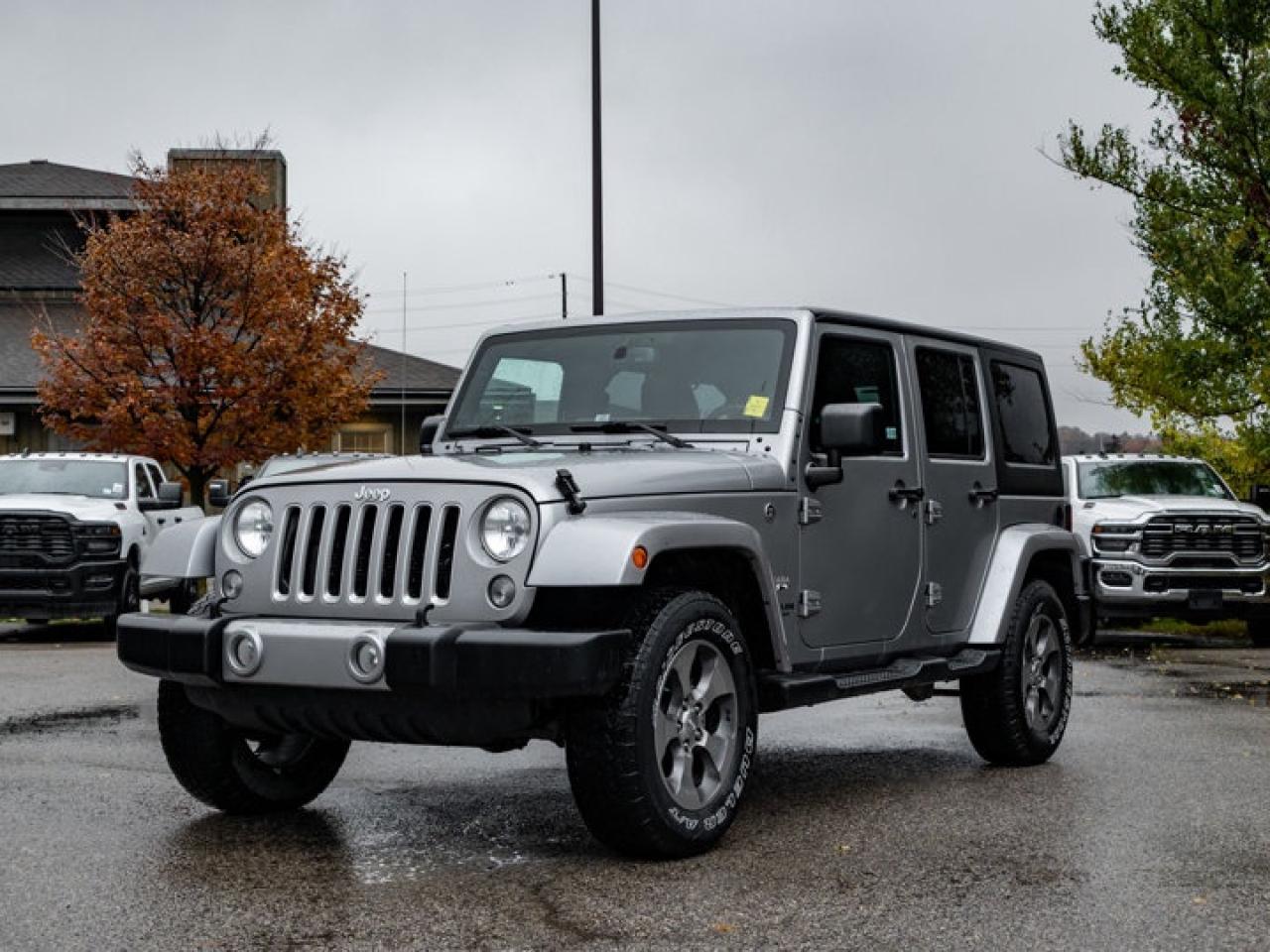 Used 2017 Jeep Wrangler Unlimited Sahara for sale in Barrie, ON