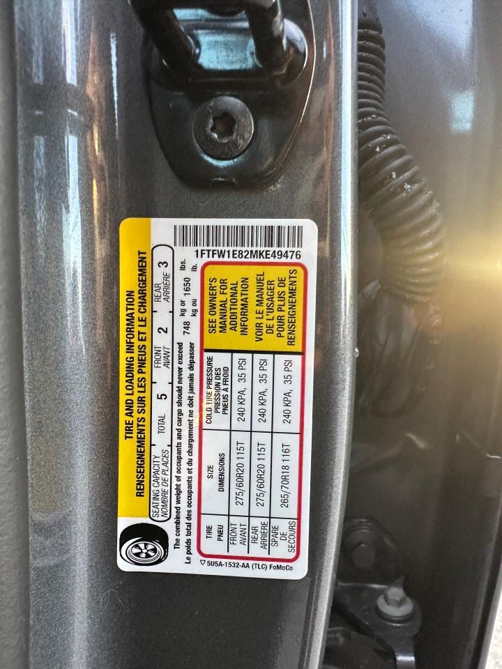 2021 Ford F-150 Lariat 4WD SuperCrew 5.5' Box Photo