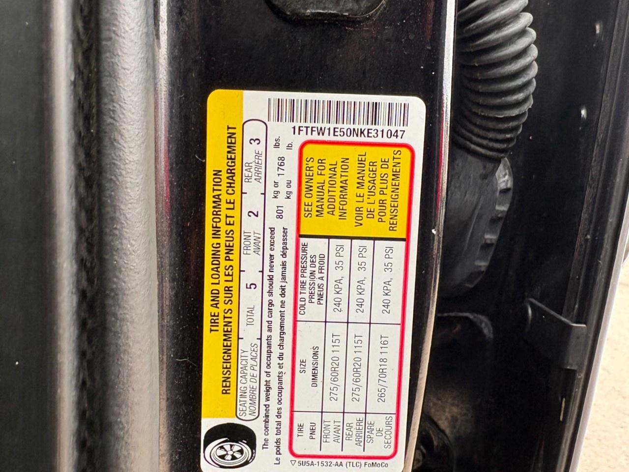 2022 Ford F-150 Lariat 4WD SuperCrew 5.5' Box Photo