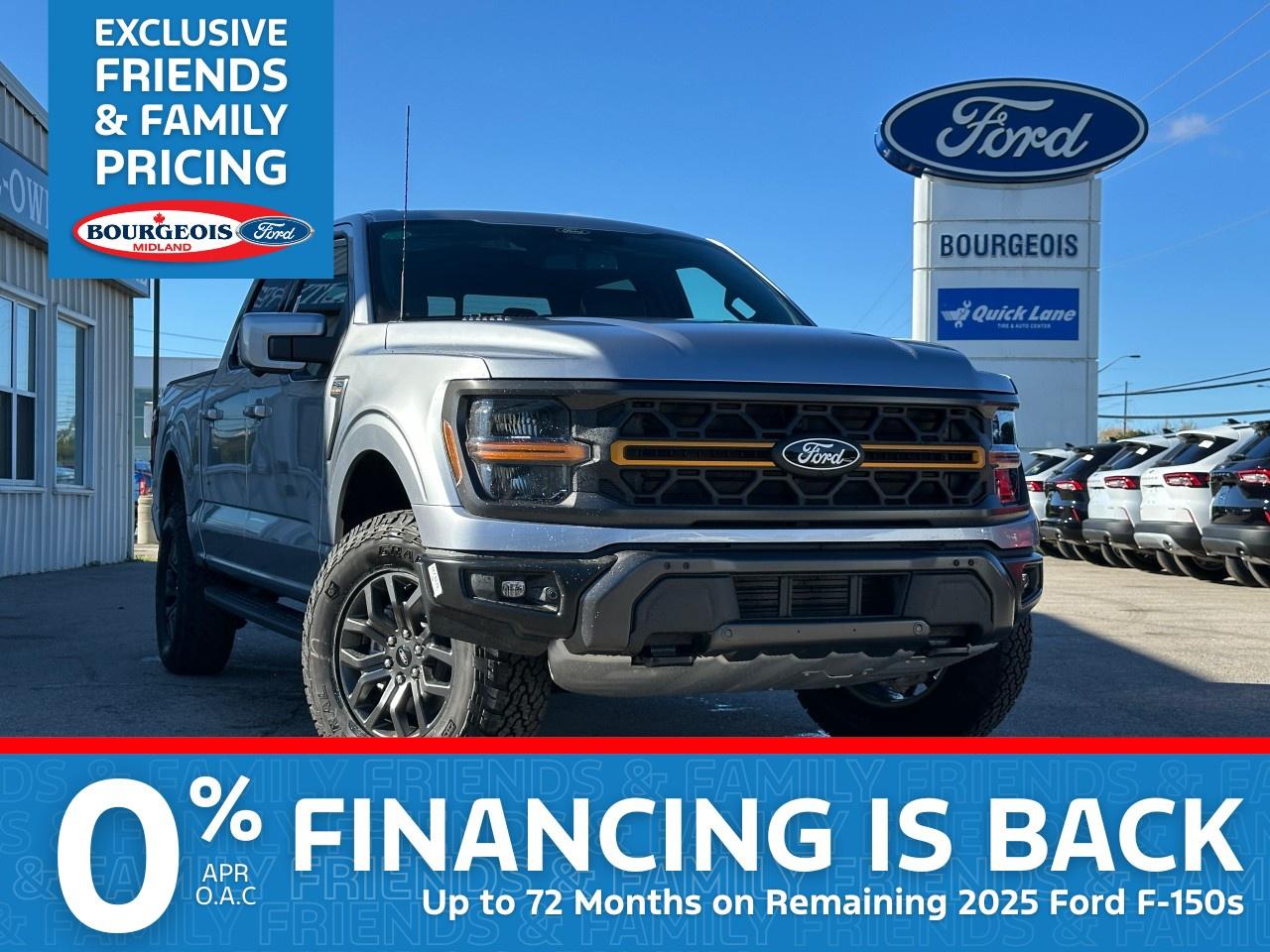 New 2025 Ford F-150 Tremor 4WD SuperCrew 5.5' Box for sale in Midland, ON