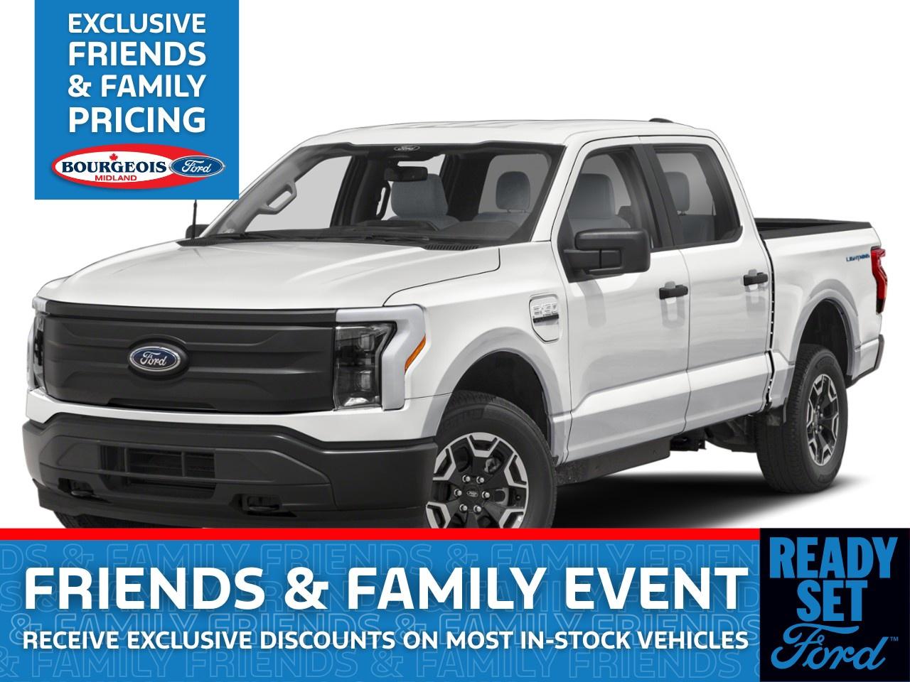 New 2025 Ford F-150 Lightning PRO 4WD SUPERCREW 5.5' BOX for sale in Midland, ON